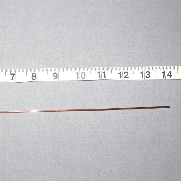 Copper Heart Plant Stake for Indoor or Outdoor Plant Decoration, Yard Art, - Picture 12 of 12